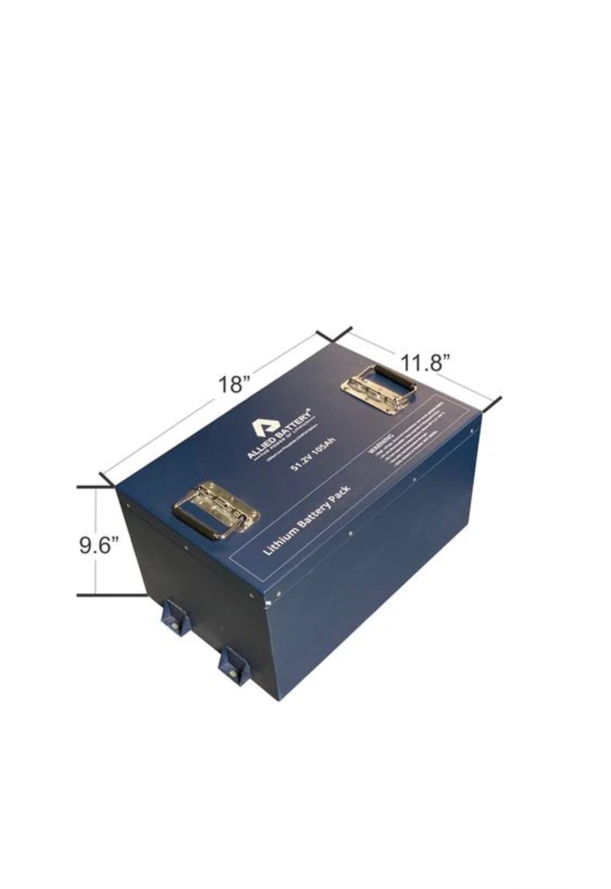 Allied Battery 51.2v 105ah Lithium Golf Cart Battery